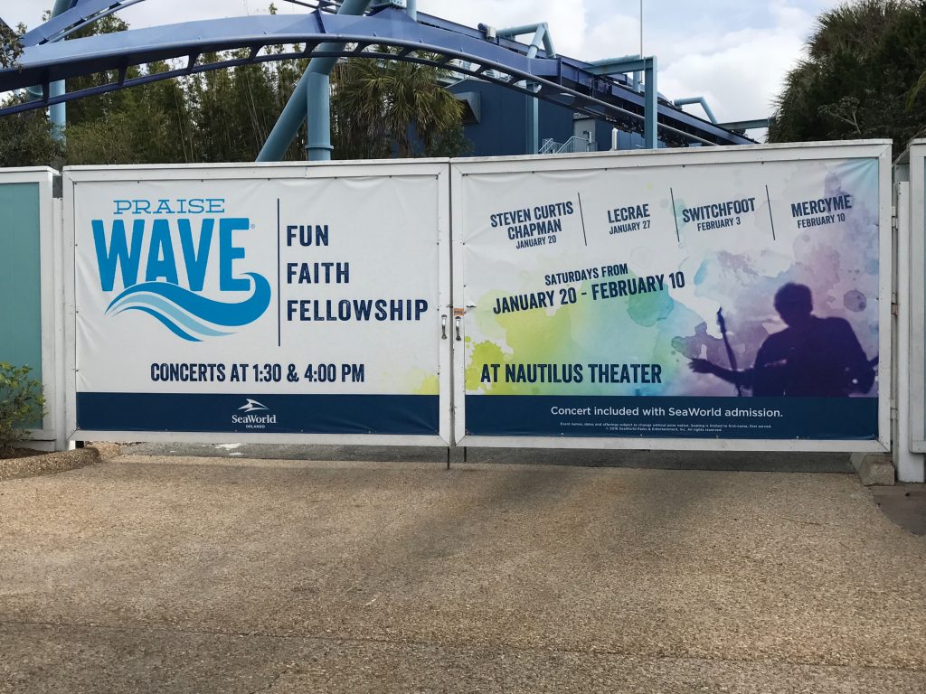 Praise Wave Unexpectedly Returns to SeaWorld Orlando Disney Over 50