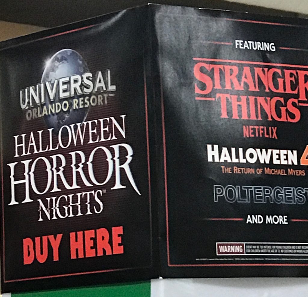 Ten Second Tip Halloween Horror Nights Universal Orlando Resort
