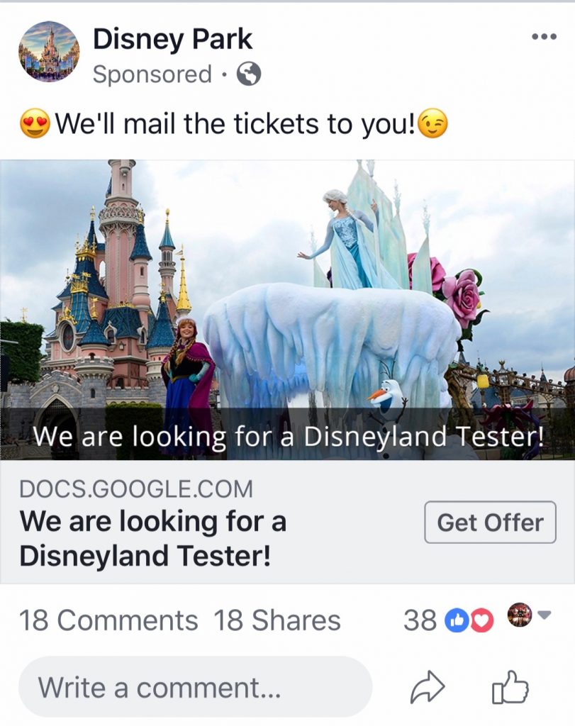 Free Disney Tickets? Unlikely! – Disney Over 50