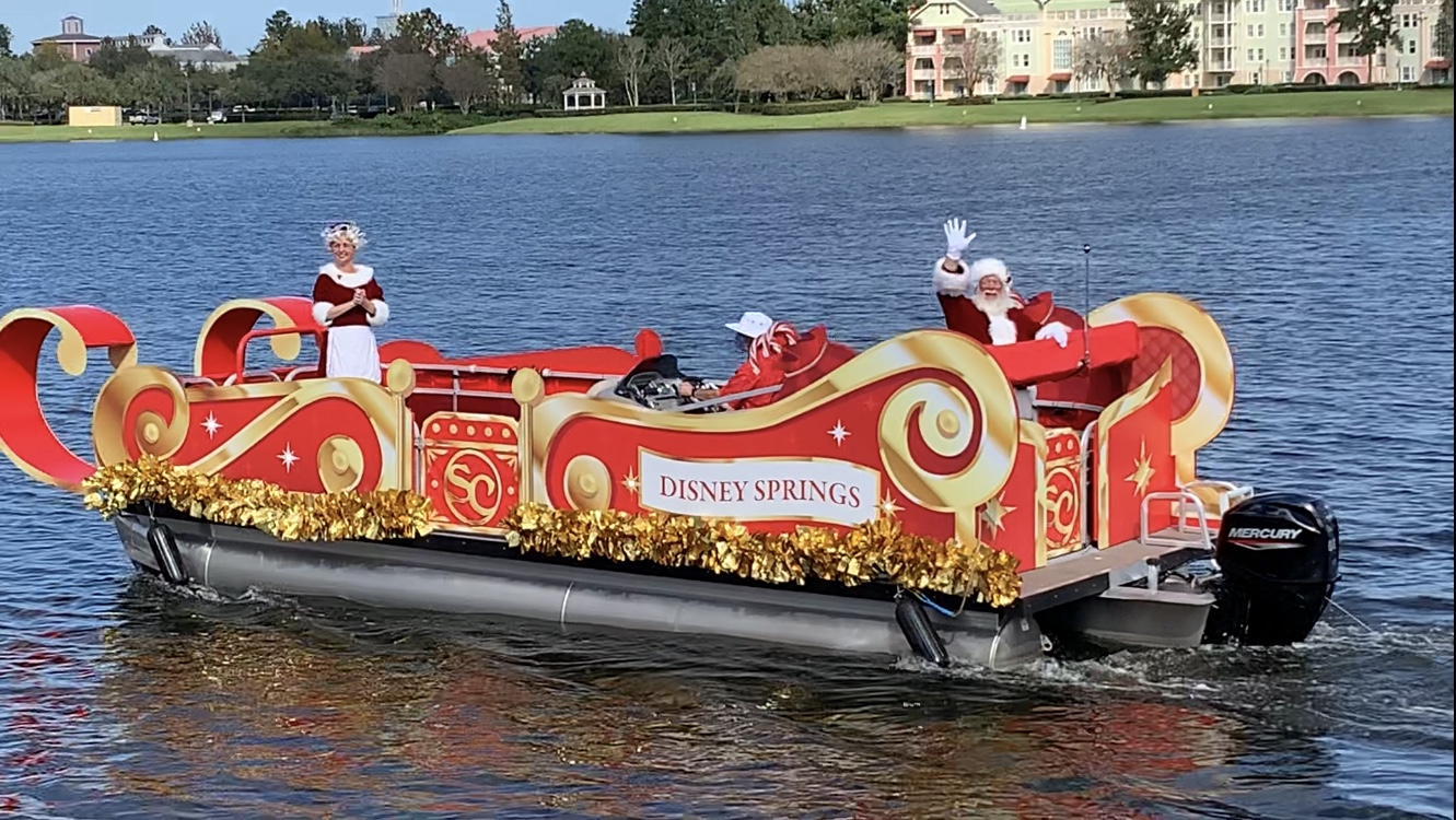 Meeting Santa at Disney Springs Disney Over 50