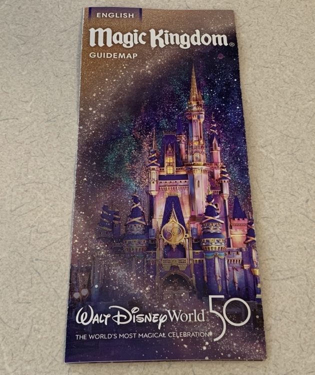 Ten Second Tip: Don’t Forget Your Map - Disney Over 50