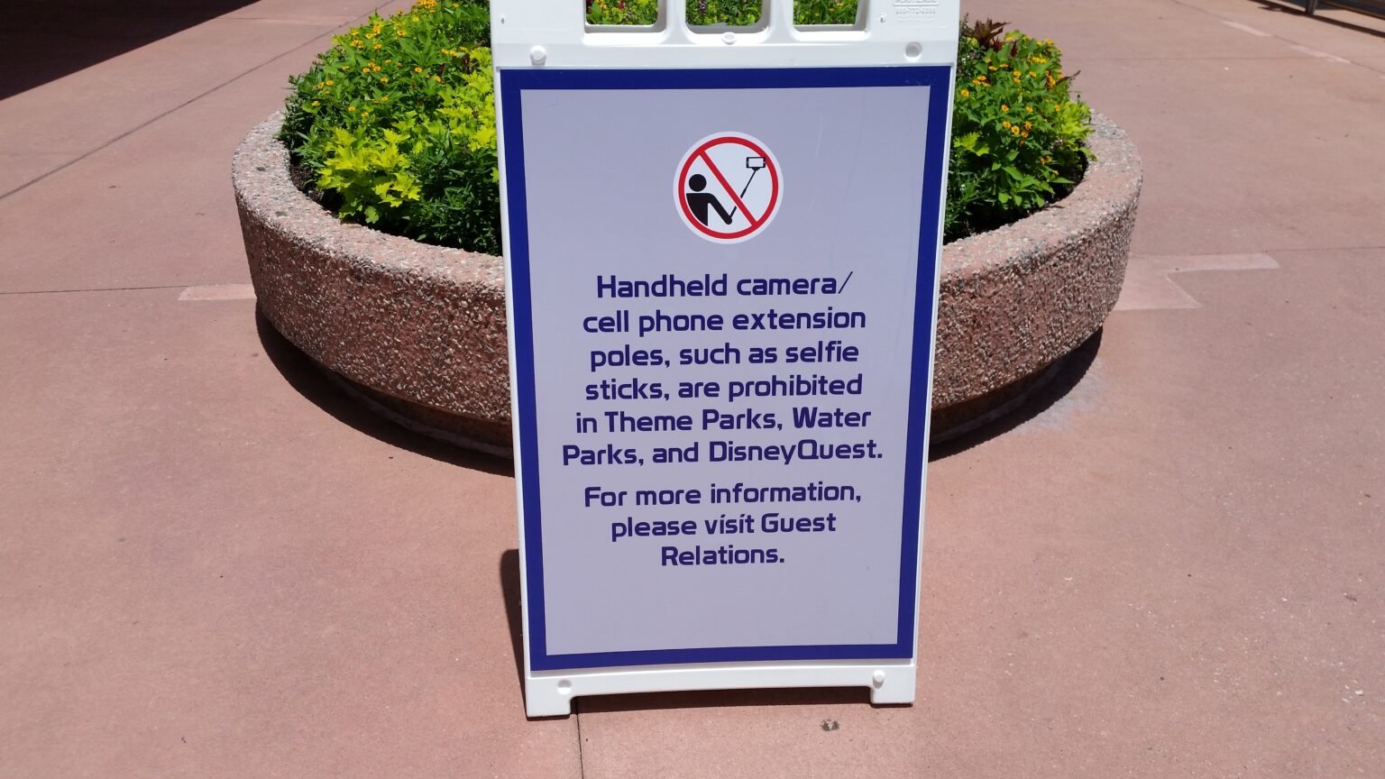 Walt Disney World Prohibited Items