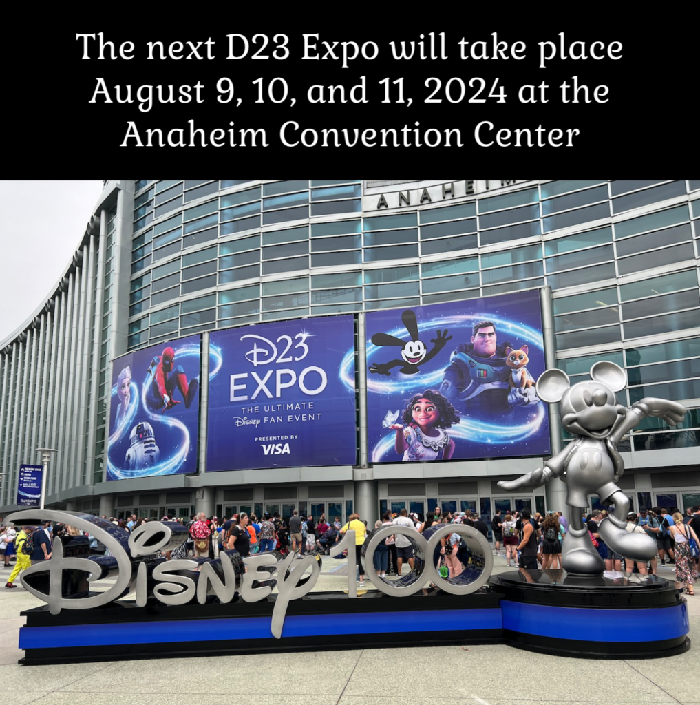 Preliminary Information on D23 Expo 2024 Disney Over 50
