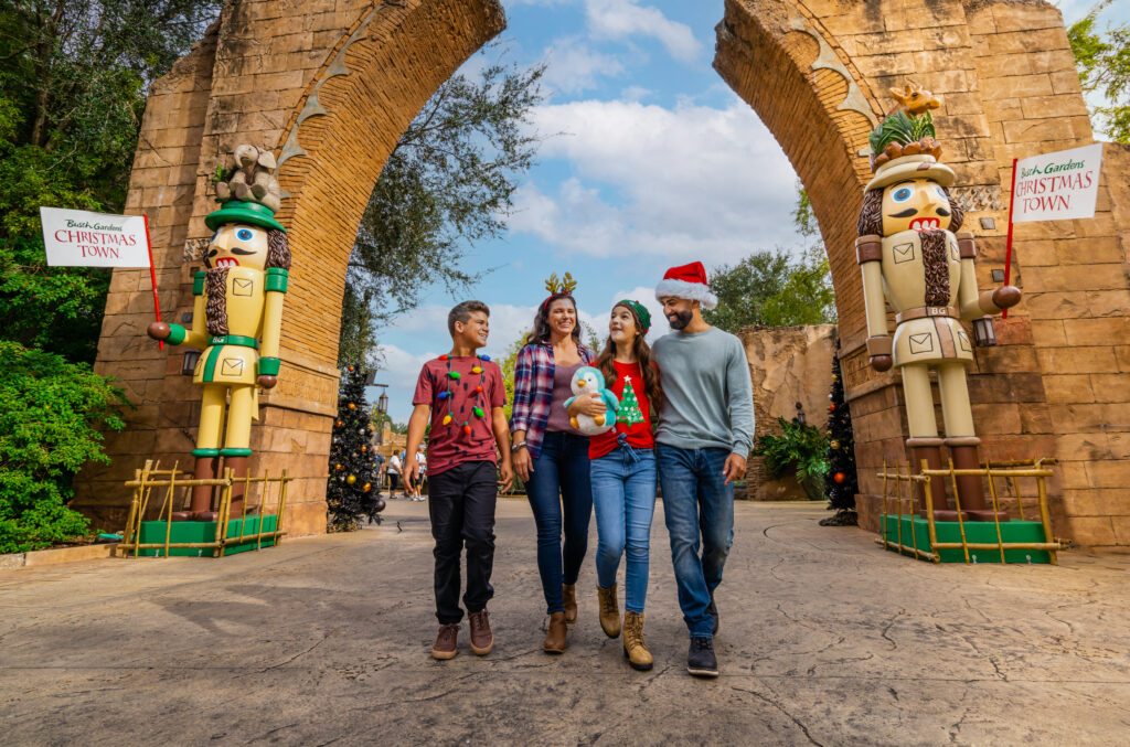 The 2024 Holidays Outside of Walt Disney World Christmas Town at Busch